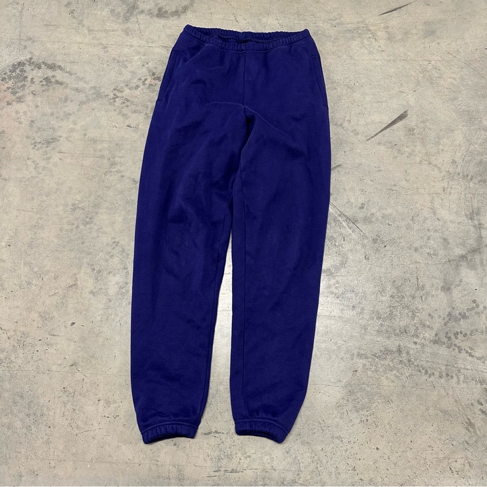 SKIMS Cotton Fleece Jogger Sweatpants XS Purple